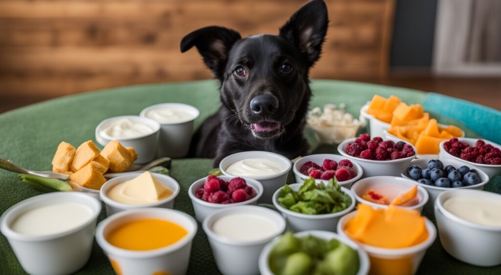 Dog-friendly yogurt varieties