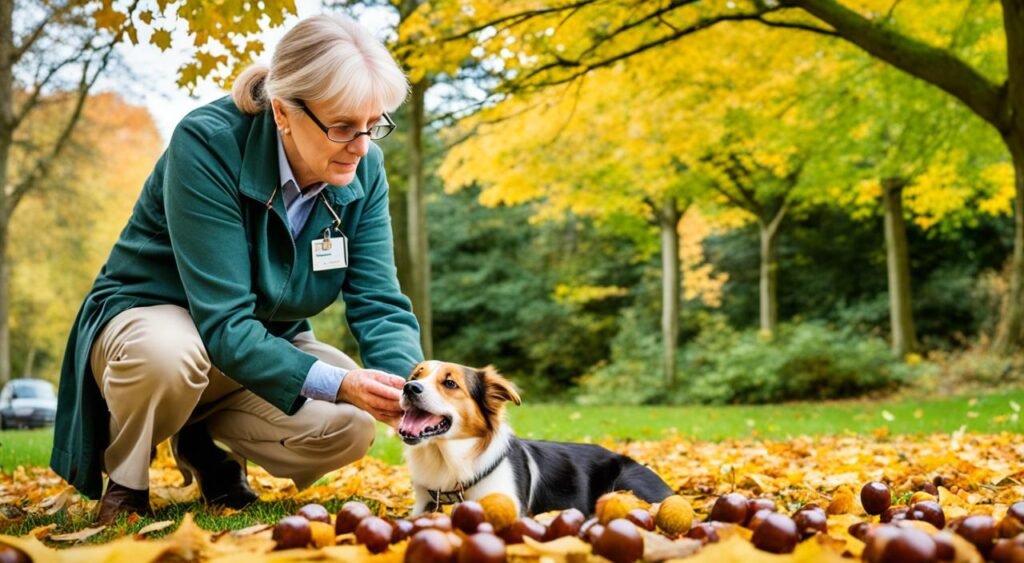 are conkers poisonous to dogs