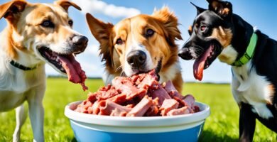 dogs eat raw chicken