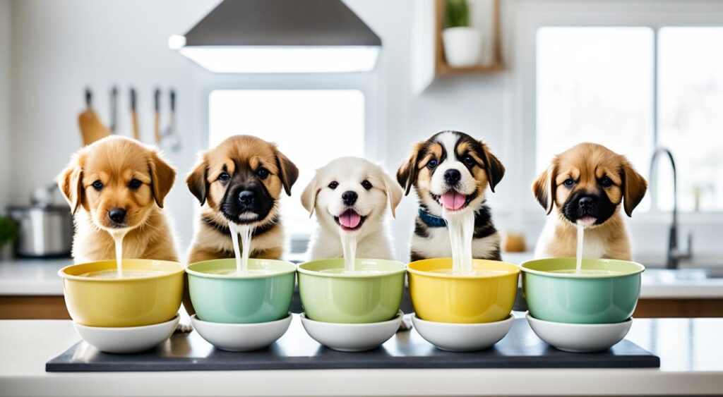feeding puppies chicken broth best practices