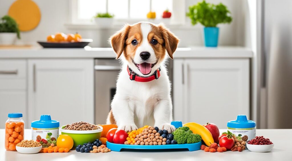 how to feed a puppy