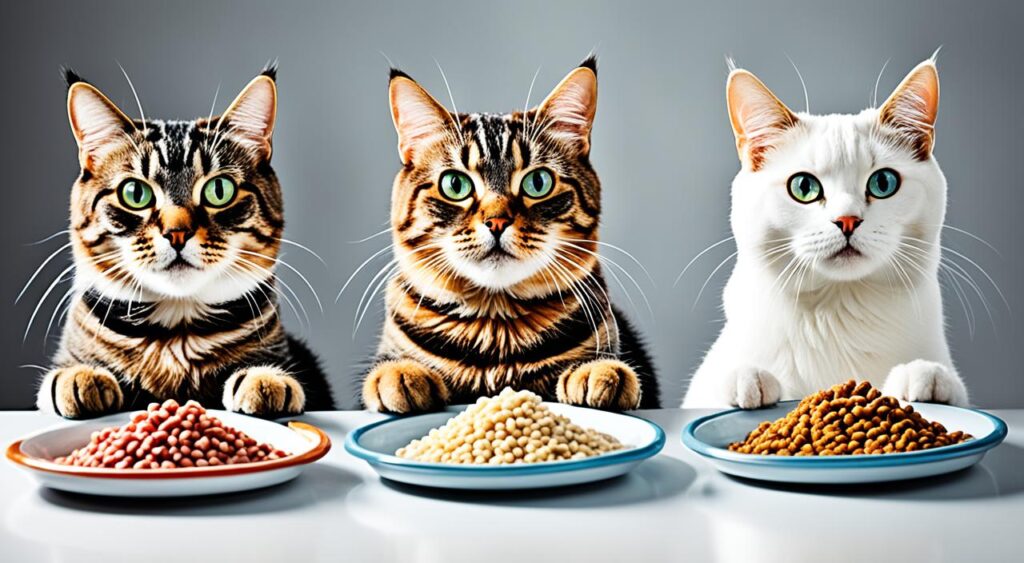 wet food vs dry food cats